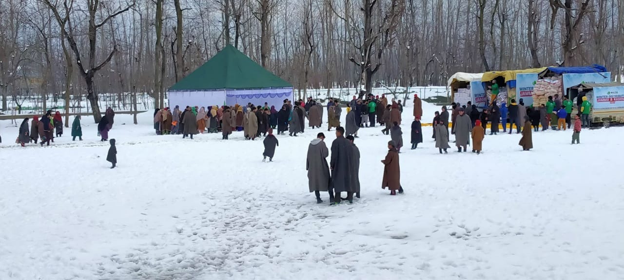 Food Kit Distribution in Collaboration with J&K Yateem Foundation